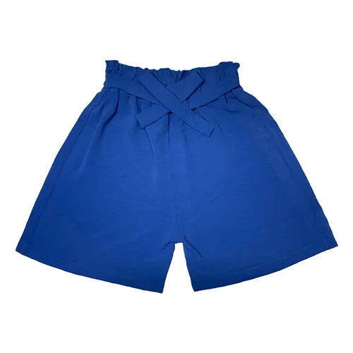 شلوارک زنانه مدل کمر تمام کش ابر و بادی توشنا کد 30۸ رنگ آبی / TOSHNA