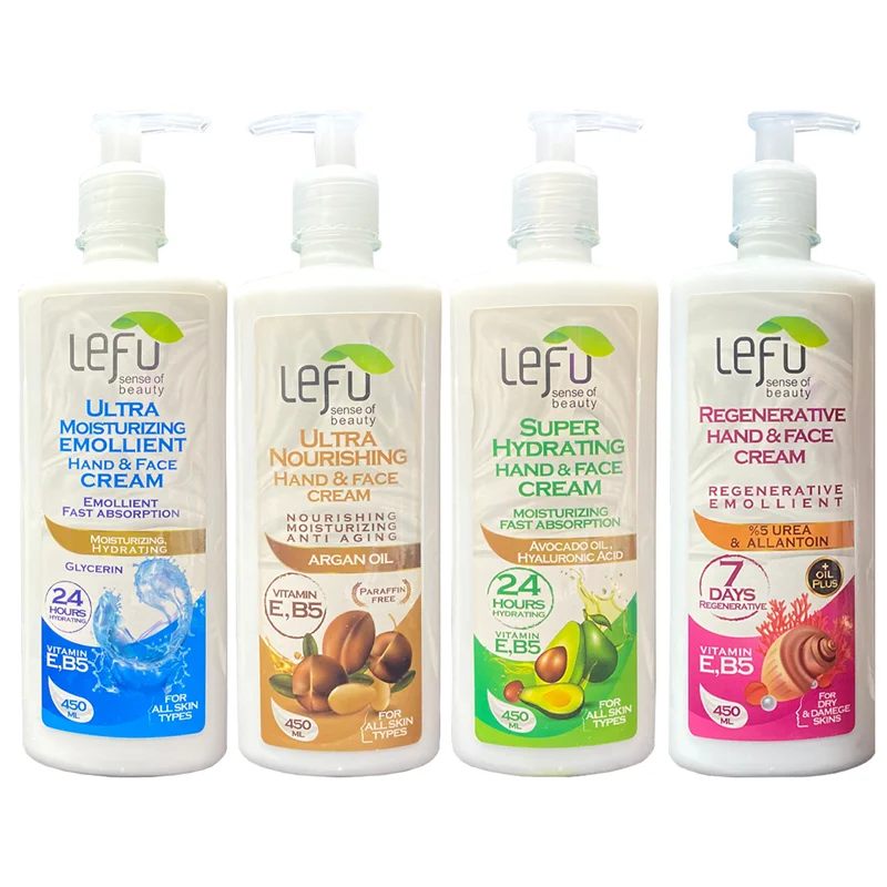 مجموعه مراقبت از پوست لفو کد 401 حجم 450 میلی لیتر بسته 4 عددی /LEFU