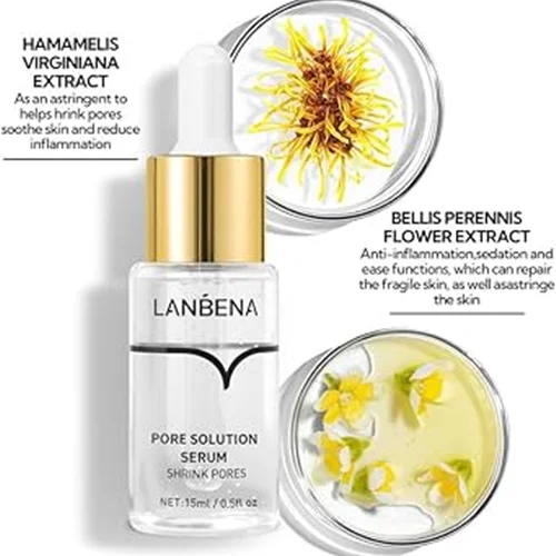 سرم لنبنا مدل کوچک کننده منافذ حجم 15 میل / LANBENA