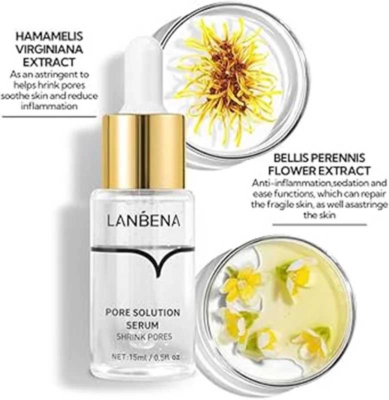 سرم لنبنا مدل کوچک کننده منافذ حجم 15 میل / LANBENA