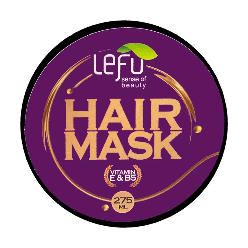 ماسک مو لفو مدل نرم کننده و براق کننده حجم 275 میلی لیتر / LEFU