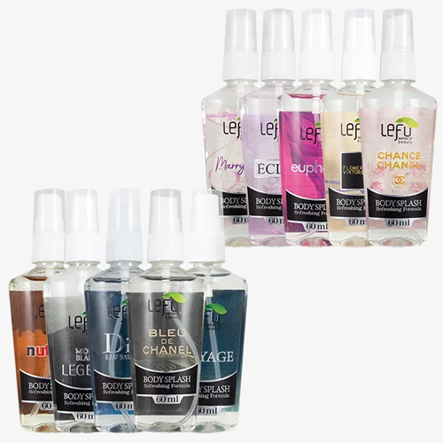 بادی اسپلش لفو مدل 110 حجم 60 میلی لیتر بسته 5 عددی /LEFU