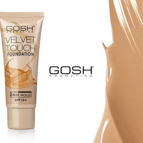 کرم پودر گاش مدل VELVET TOUCH شماره ۳ / GOSH
