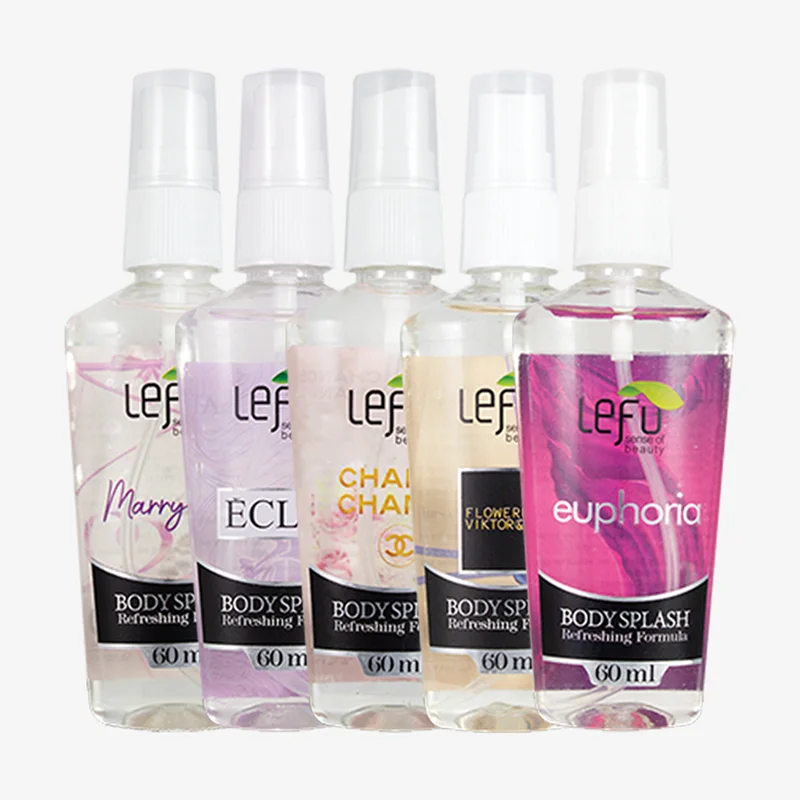 بادی اسپلش لفو مدل 102 حجم 60 میلی لیتر بسته 5 عددی /LEFU