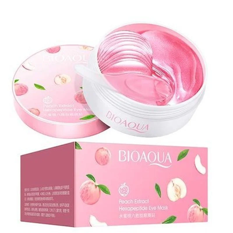 ماسک زیرچشم بایوآکوا مدل هلو و عسل بسته ۶۰ عددی / BIOAQUA