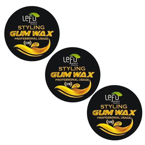 چسب مو لفو مدل GUM WAX مجموعه ۳ عددی / LEFU