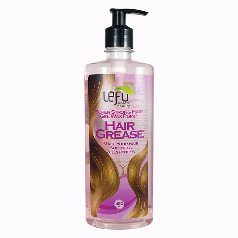 ژل مو لفو مدل HAIR GREASE حجم 450 میلی لیتر / LEFU