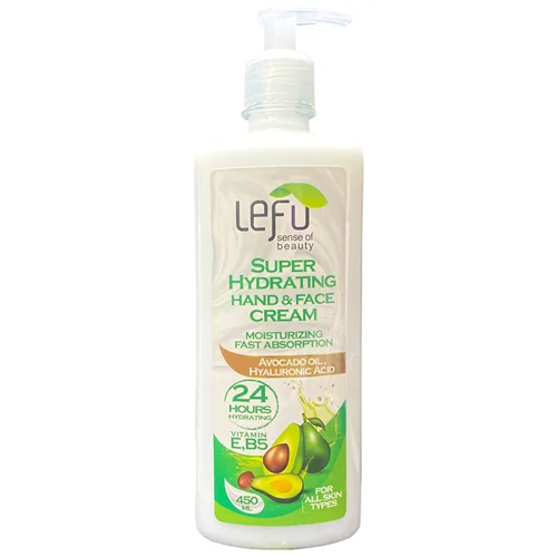 کرم آبرسان آواکادو لفو مدل SUPER HYDRATING حجم 450 میلی لیتر / LEFU