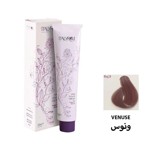 رنگ مو رمیو سری فانتزی شماره ROJ۹ رنگ ونوس / ITALYROJ