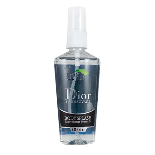 بادی اسپلش لفو مدل DIOR EAU SAUVAGE حجم 60 میلی لیتر/LEFU