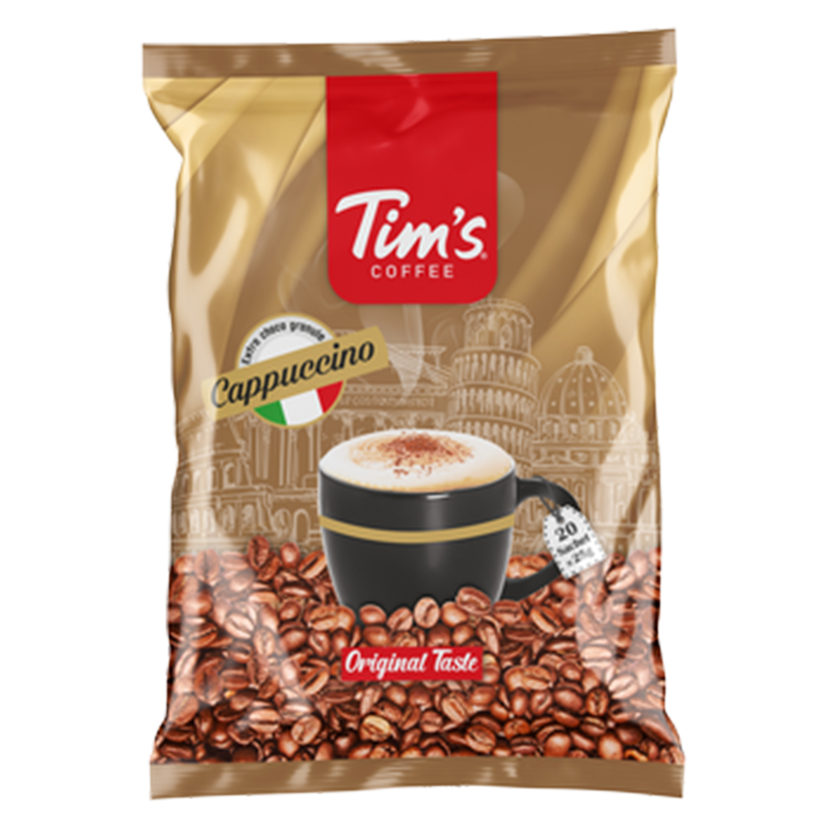 کاپوچینو بسته ۲۰ عددی تیمز / TIMS