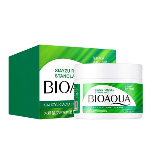 پد ضد جوش و کنترل چربی بایوآکوا مدل سالیسیلیک اسید حجم ۱۱۰ گرم / BIOAQUA