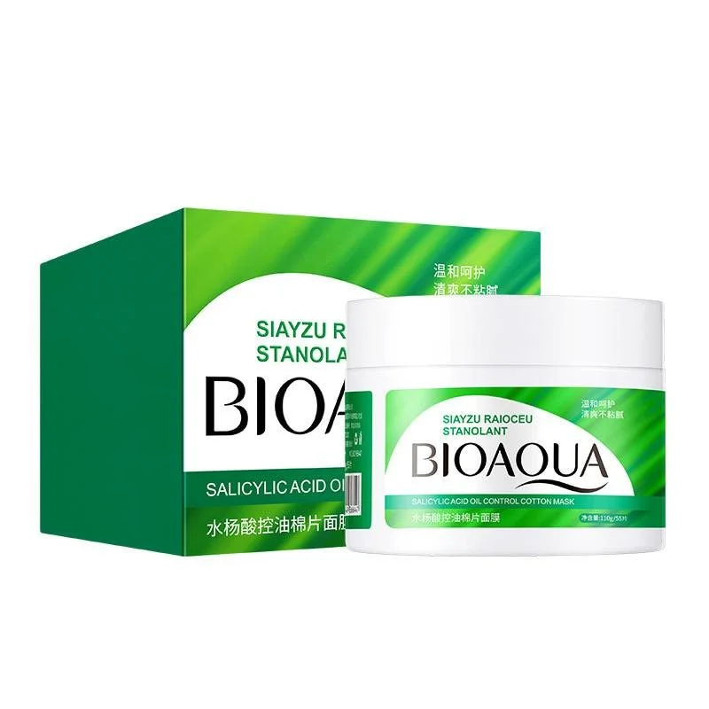 پد ضد جوش و کنترل چربی بایوآکوا مدل سالیسیلیک اسید حجم ۱۱۰ گرم / BIOAQUA