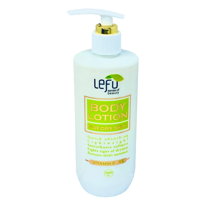 لوسیون بدن لفو مخصوص پوست خشک و حساس حجم 350 میلی لیتر/ LEFU