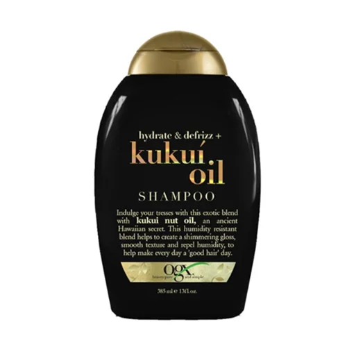 شامپو مو او جی ایکس مدل KUKUI OIL حجم 385 میلی لیتر / OGX