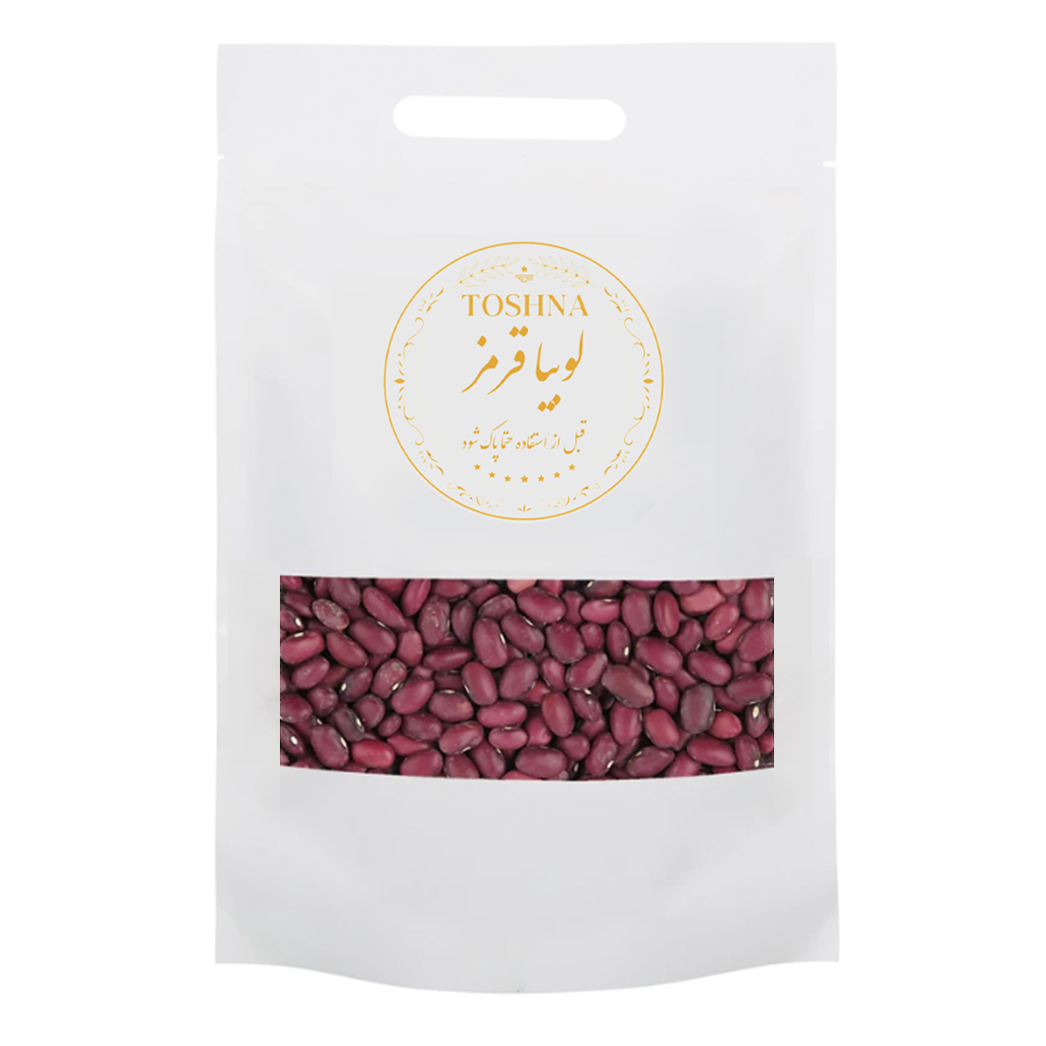 لوبیا قرمز درجه یک ۹۰۰ گرمی توشنا / TOSHNA