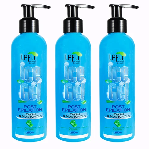 ژل بعد از اپیلاسیون لفو مدل ICE مجموعه ۳ عددی /LEFU