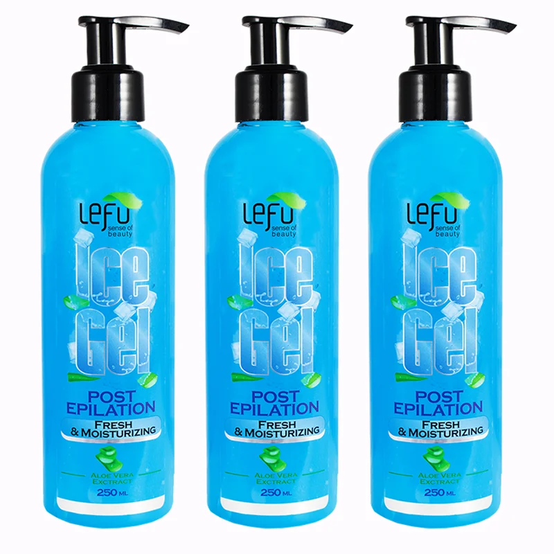 ژل بعد از اپیلاسیون لفو مدل ICE مجموعه ۳ عددی /LEFU