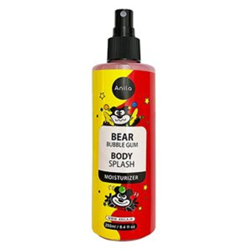 بادی اسپلش آنیلا مدل آدامس خرسی اکلیل دار حجم 250 میلی لیتر / ANILA