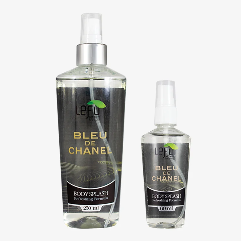 بادی اسپلش لفو مدل BLEU DE CHANEL مجموعه 2 عددی 250 و 60 میلی لیتر/ LEFU
