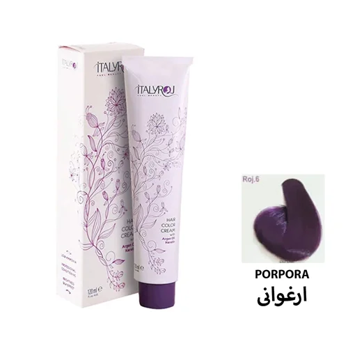 رنگ مو رمیو سری فانتزی شماره ROJ0۶ رنگ ارغوانی / ITALYROJ