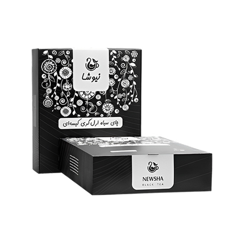 چای سیاه ارل گری کیسه ای 160 عددی نیوشا / NIUSHA