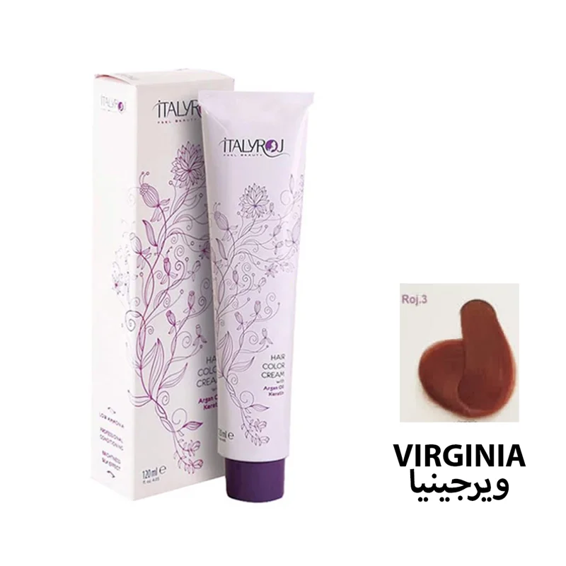 رنگ مو رمیو سری فانتزی شماره ROJ3 رنگ ویرجینیا / ITALYROJ
