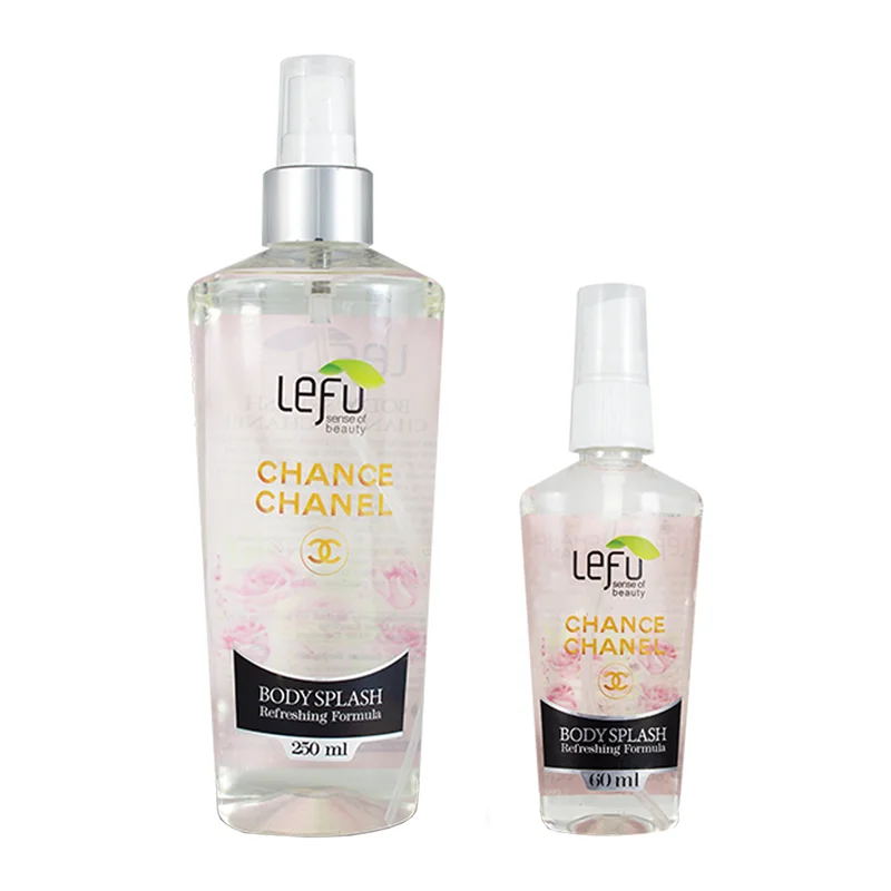 بادی اسپلش لفو مدل CHANEL CHANCE مجموعه 2 عددی 250 و 60 میلی لیتر/ LEFU