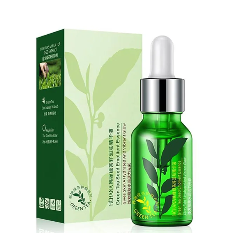 سرم صورت هچانا مدل چای سبز حجم 15 میل / HCHANA