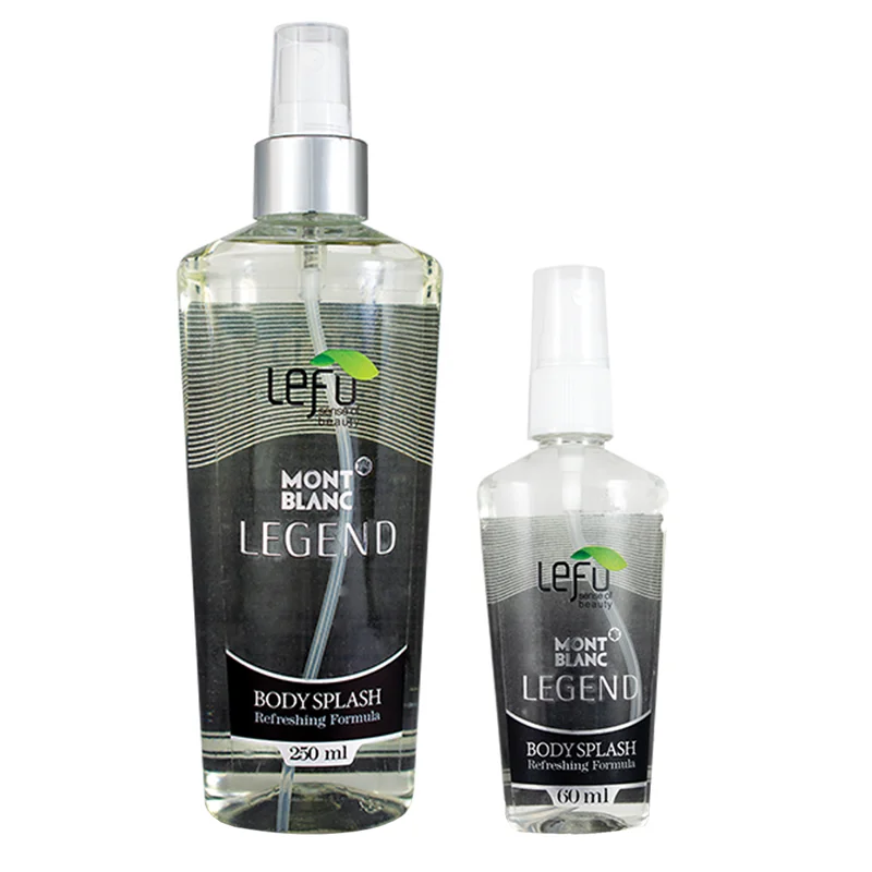 بادی اسپلش لفو مدل MONT BLANK LEGEND مجموعه 2 عددی 250 و 60 میلی لیتر/ LEFU